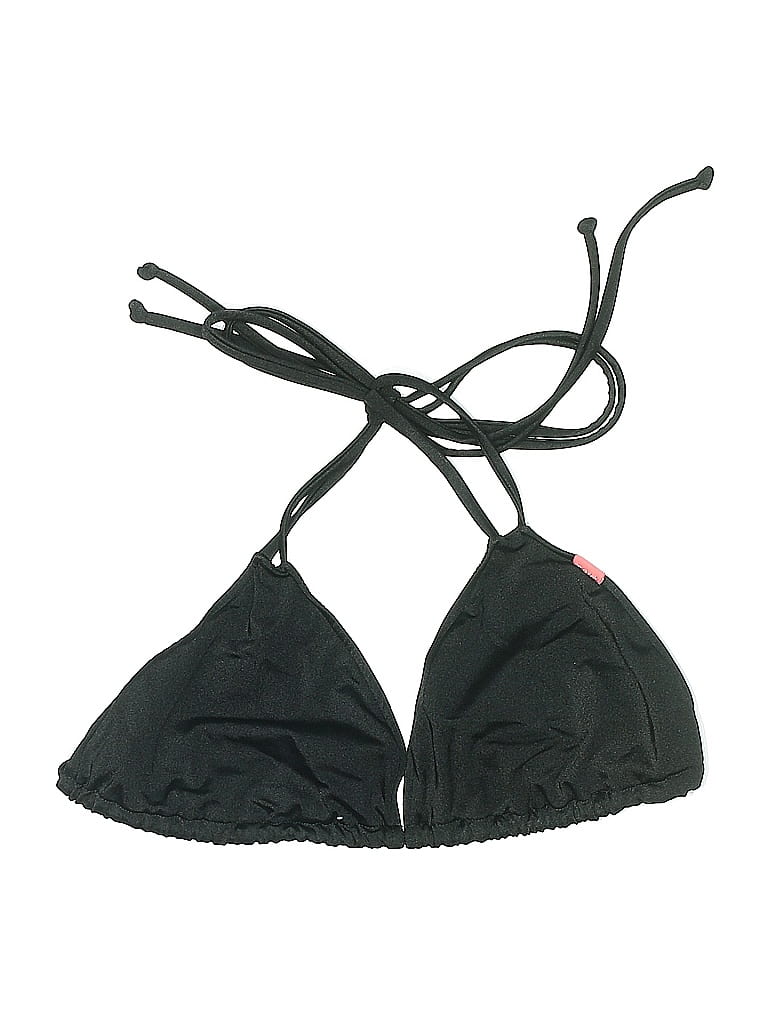 Pre-owned Assorted Brands Swimsuit Top Black Swimwear