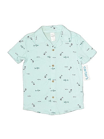 Carter's Short Sleeve Button-Down Shirt (view 1)