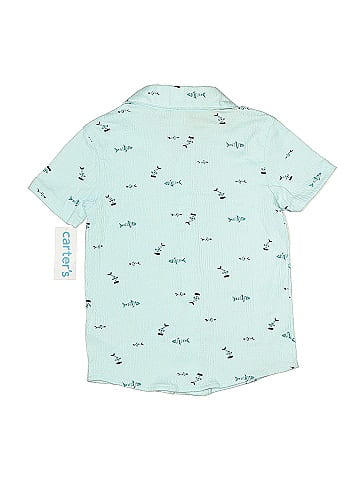 Carter's Short Sleeve Button-Down Shirt (view 2)