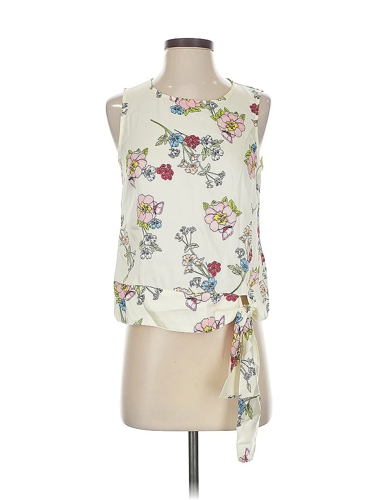 Click to view more detailed imagery on our partner's website Pre-owned Talbots Sleeveless Blouse In White