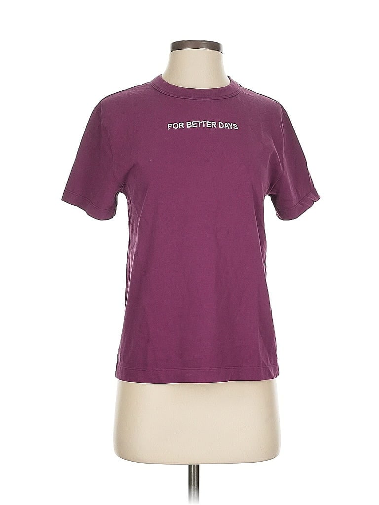 Pre-owned For Days Short Sleeve T-shirt In Purple