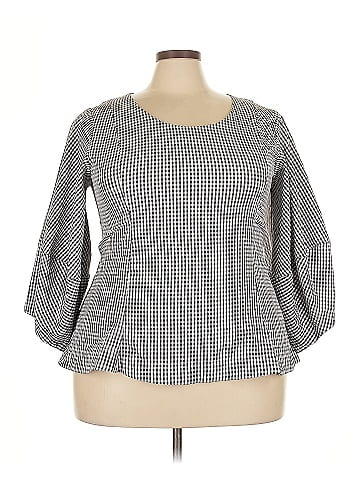 Pomander Place 3/4 Sleeve Blouse (view 1)