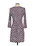 Boden Argyle Purple Casual Dress Size 4 - photo 2