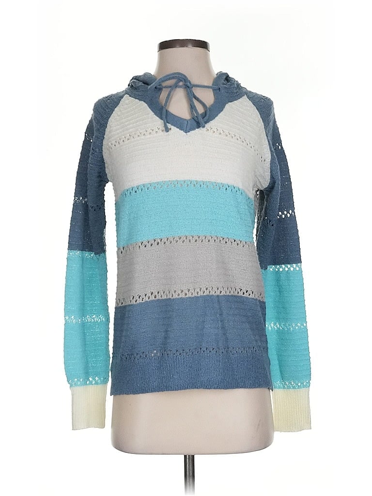 Pre-owned Unbranded Pullover Sweater In Blue