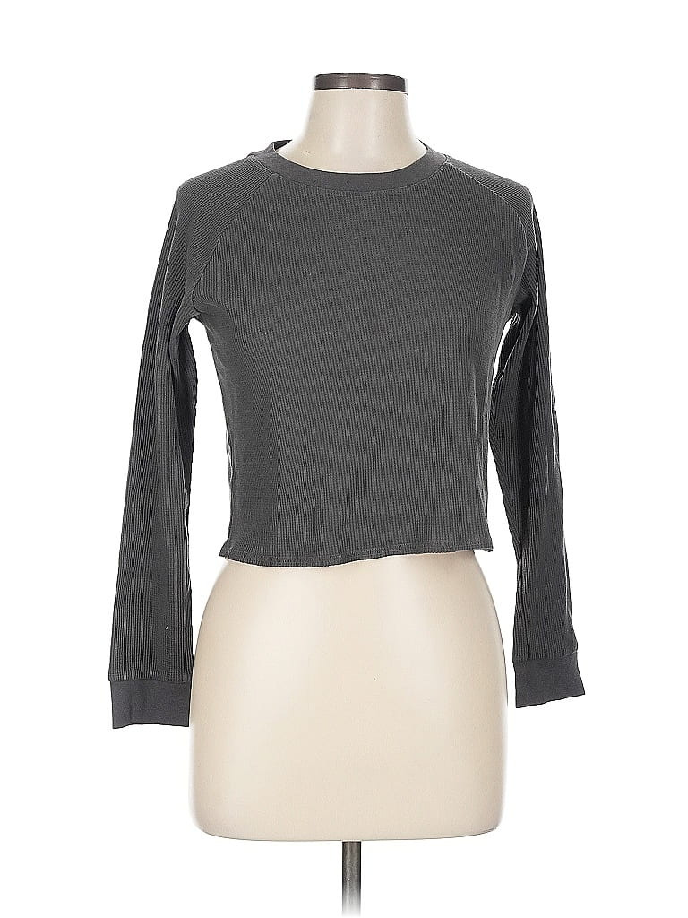 Pre-owned Gap Cardigan Sweater In Gray