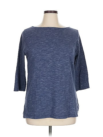 Ann Taylor LOFT Outlet 3/4 Sleeve T-Shirt (view 1)