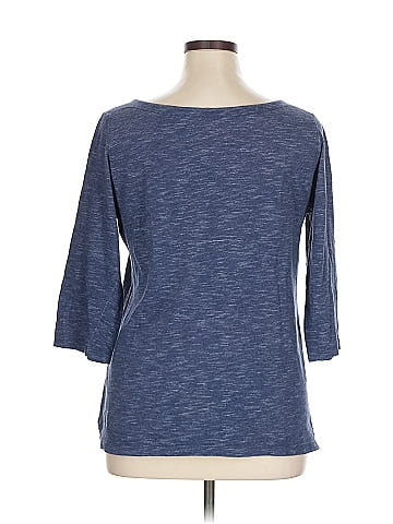 Ann Taylor LOFT Outlet 3/4 Sleeve T-Shirt (view 2)
