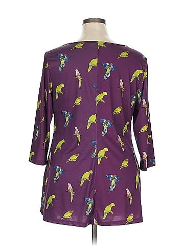 Triste 3/4 Sleeve Top (view 2)