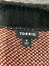 Torrid Floral Black Pullover Sweater Size 4X Plus (4) - photo 7