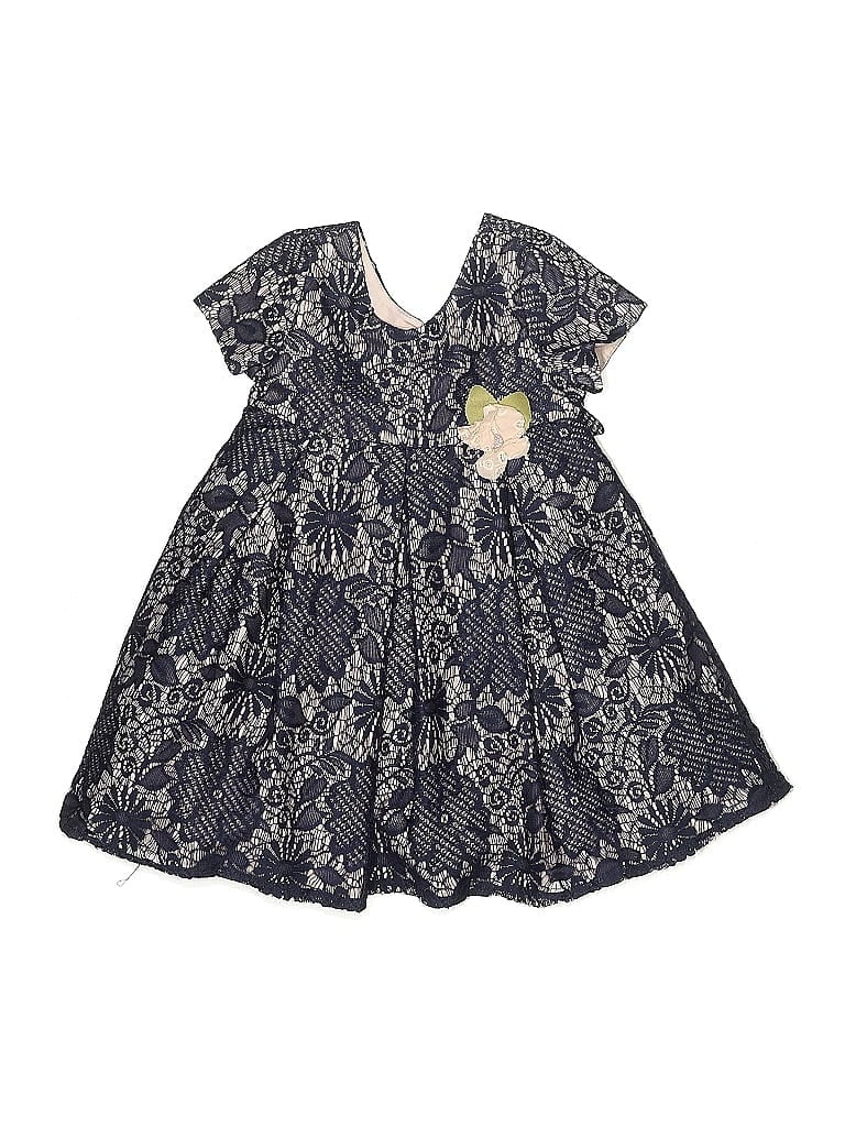 Pre-owned Laura Ashley Kids' Dress In Blue