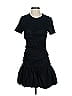 Tanya Taylor 100% Cotton Black Casual Dress Size XS - photo 1