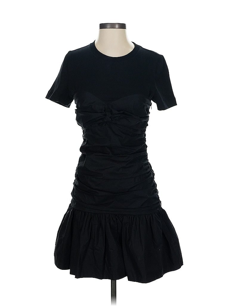 Tanya Taylor 100% Cotton Black Casual Dress Size XS - photo 1