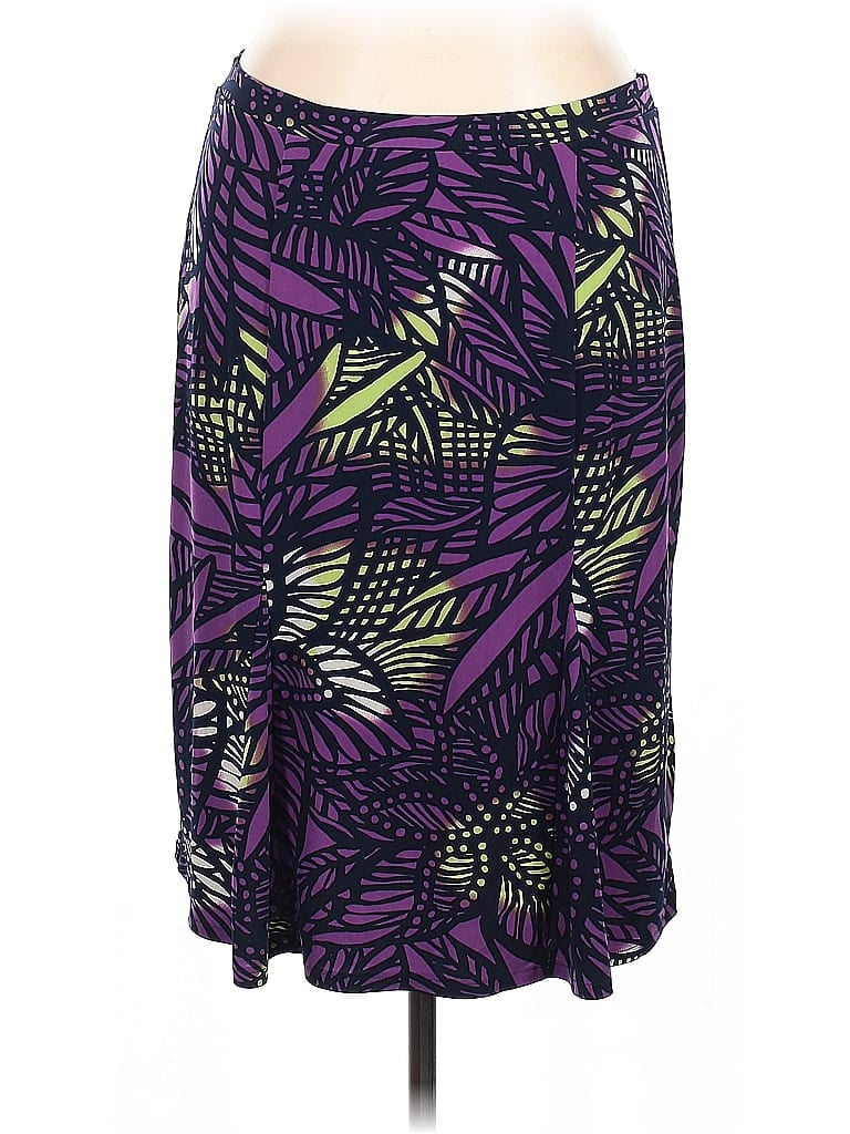 Pre-owned Dana Buchman Casual Skirt In Purple