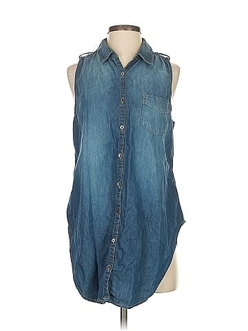 Koral Sleeveless Button-Down Shirt (view 1)
