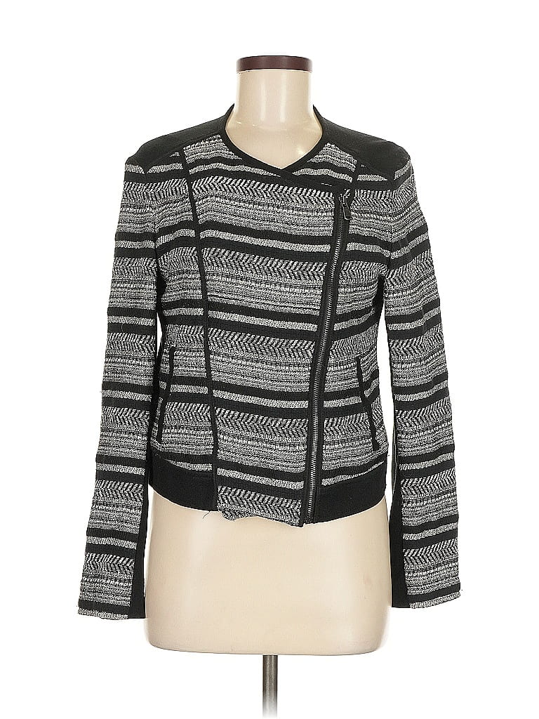 Pre-owned Lou & Grey Cardigan Sweater In Silver