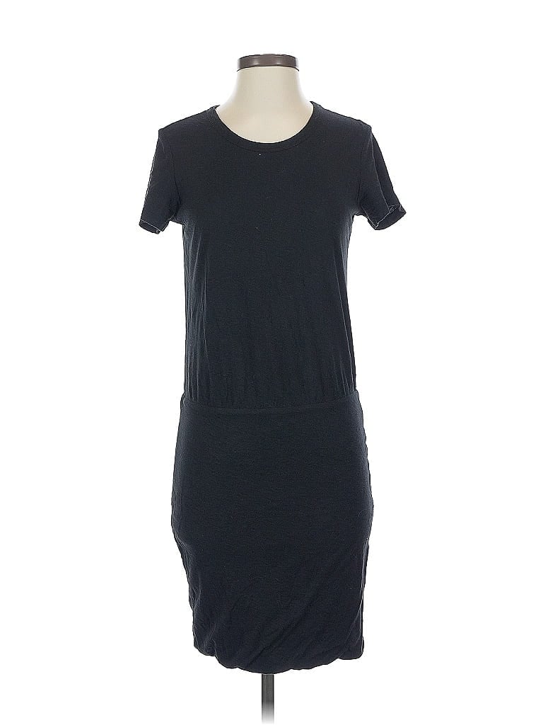 Pre-owned James Perse Casual Dress In Black