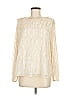Halogen 100% Polyester Ivory Long Sleeve Blouse Size M - photo 1