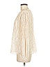 Halogen 100% Polyester Ivory Long Sleeve Blouse Size M - photo 5