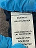 Eight Sixty 100% Polyester Solid Blue Jumpsuit Size S - photo 4