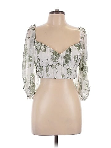 Hello Molly 3/4 Sleeve Blouse (view 1)