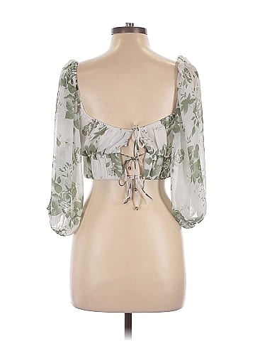 Hello Molly 3/4 Sleeve Blouse (view 2)