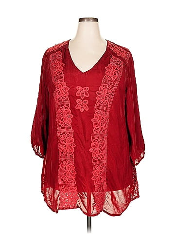 Johnny Was 3/4 Sleeve Blouse (view 1)