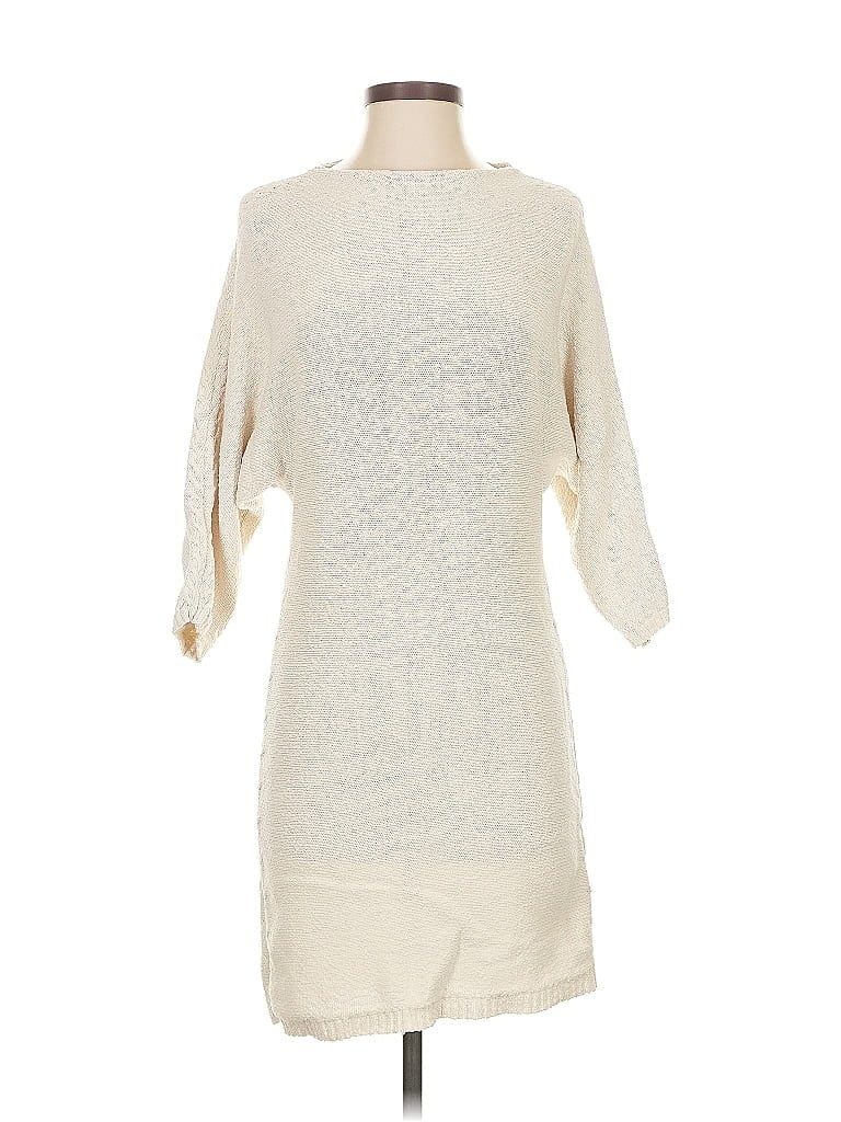 Pre-owned Assorted Brands Casual Dress In White