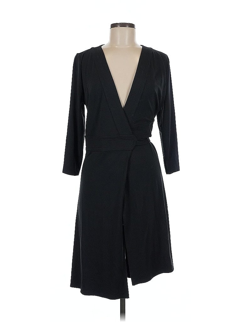 Pre-owned Ann Taylor Cardigan Sweater In Black