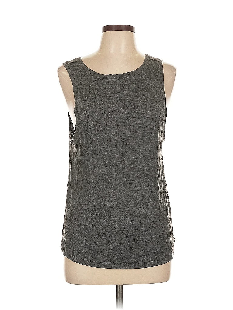 Pre-owned Adore Me Sleeveless T-shirt In Gray