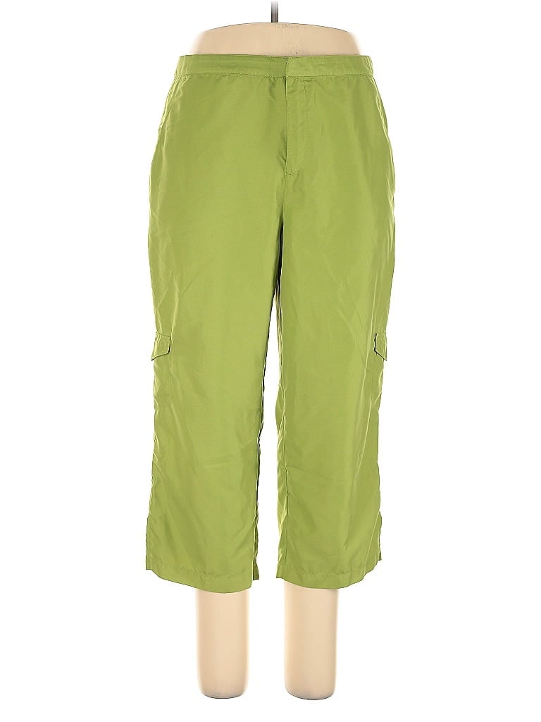 Pre-owned Falls Creek Cargo Pants In Green