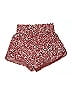 Athleta Animal Print Red Pink Shorts Size XXS - photo 2