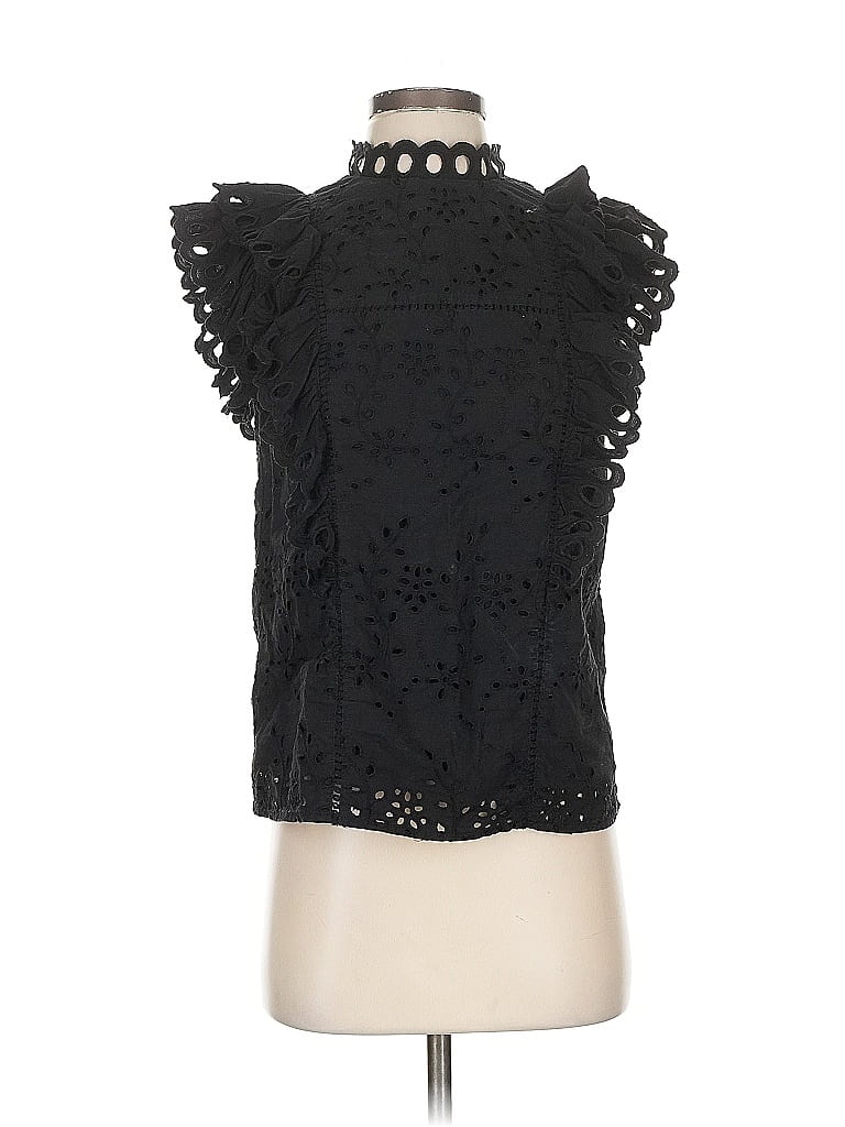 Pre-owned Express Sleeveless Blouse In Black