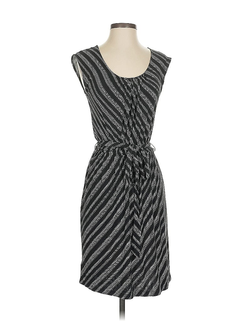 Pre-owned Ann Taylor Loft Casual Dress In Gray