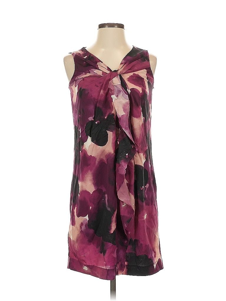 Pre-owned Ann Taylor Loft Outlet Casual Dress In Purple