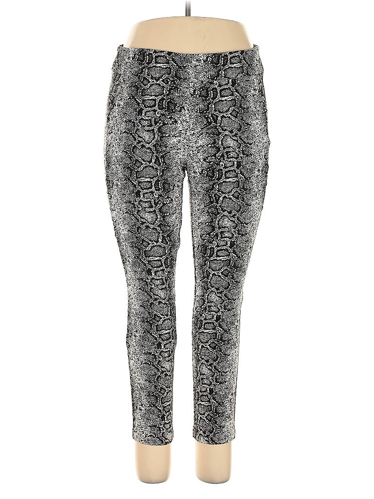 Pre-owned Bar Iii Leggings In Silver