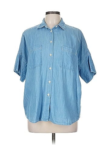Madewell Short Sleeve Button-Down Shirt (view 1)