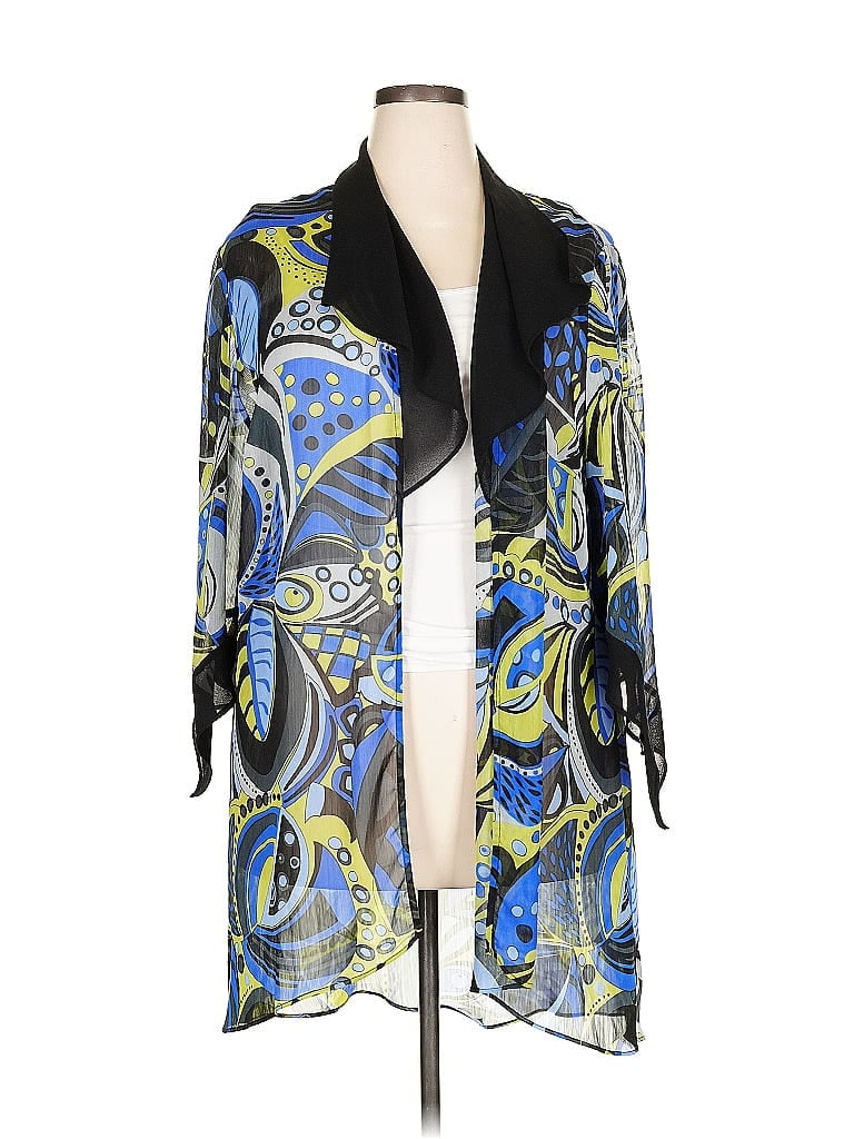 Pre-owned Dana Kay Kimono In Blue