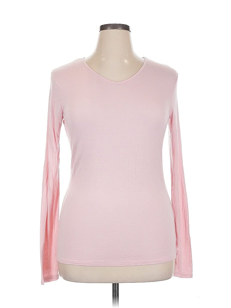 Pre-owned Sonoma Life + Style Long Sleeve T-shirt In Pink