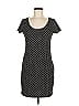Basics Polka Dots Black Casual Dress Size M - photo 1