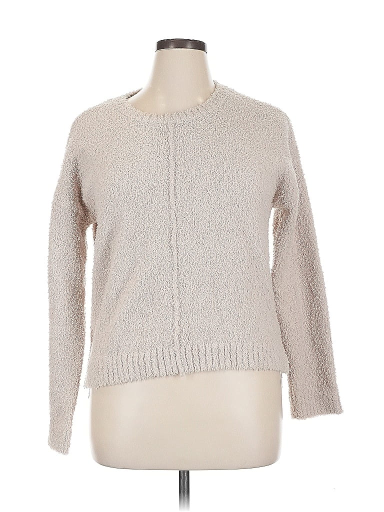 Pre-owned Bobeau Pullover Sweater In Brown