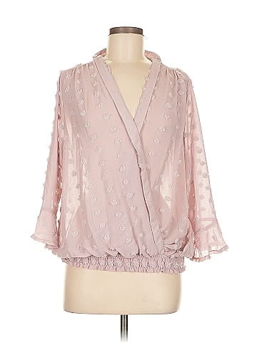 Solitaire 3/4 Sleeve Blouse (view 1)