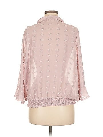 Solitaire 3/4 Sleeve Blouse (view 2)