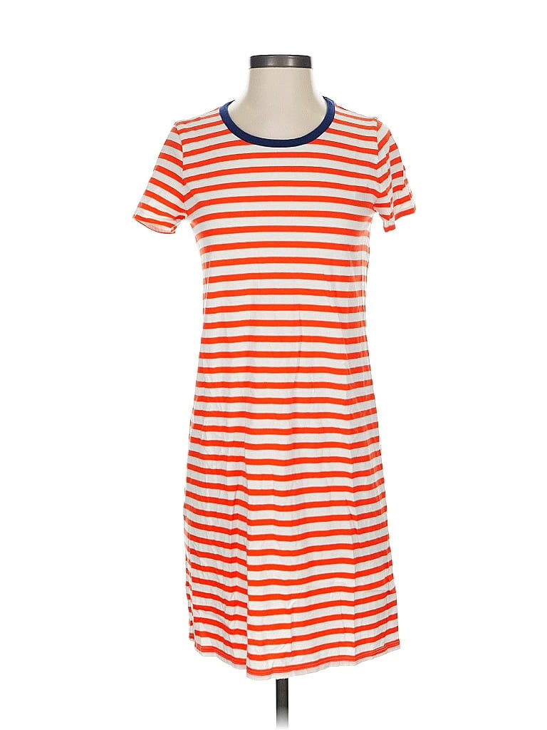 Pre-owned J.crew Factory Store Casual Dress In Orange