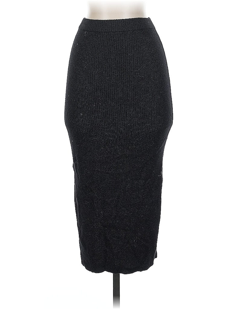 Pre-owned Guess Formal Skirt In Black