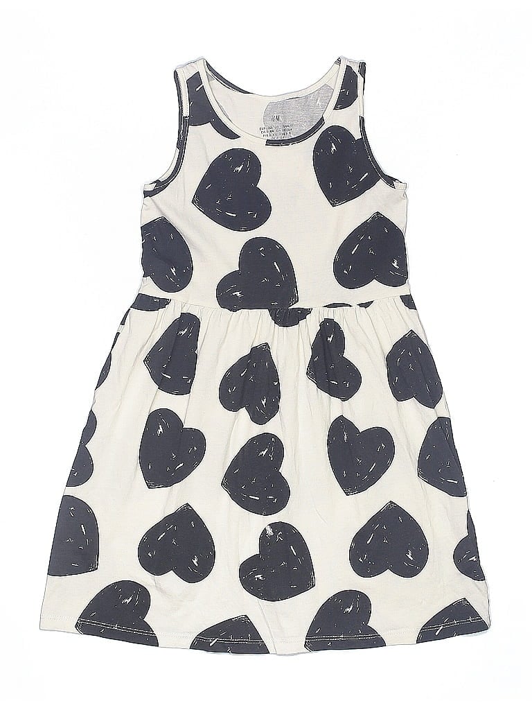 Pre-owned H&m Kids' Dress In White