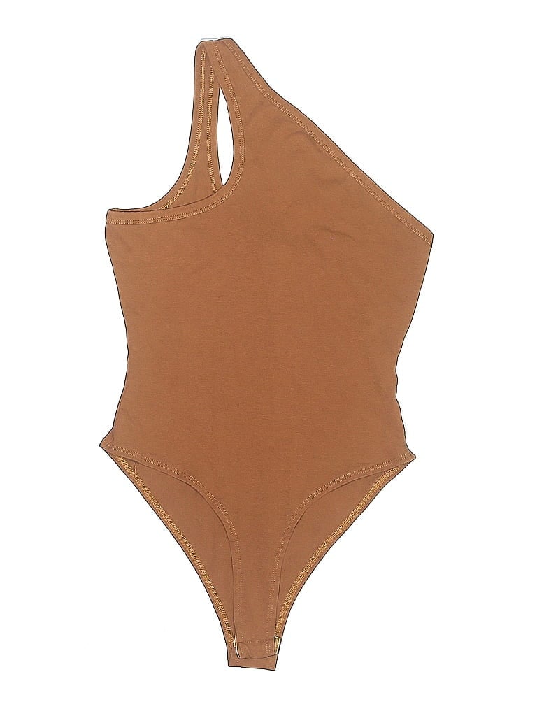 Pre-owned Fashion Union Bodysuit In Brown