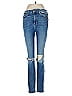 Good American Hearts Blue Jeans Size 6 - photo 1