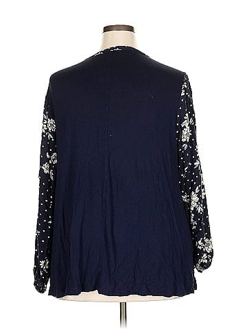 Lane Bryant Outlet 3/4 Sleeve Blouse (view 2)