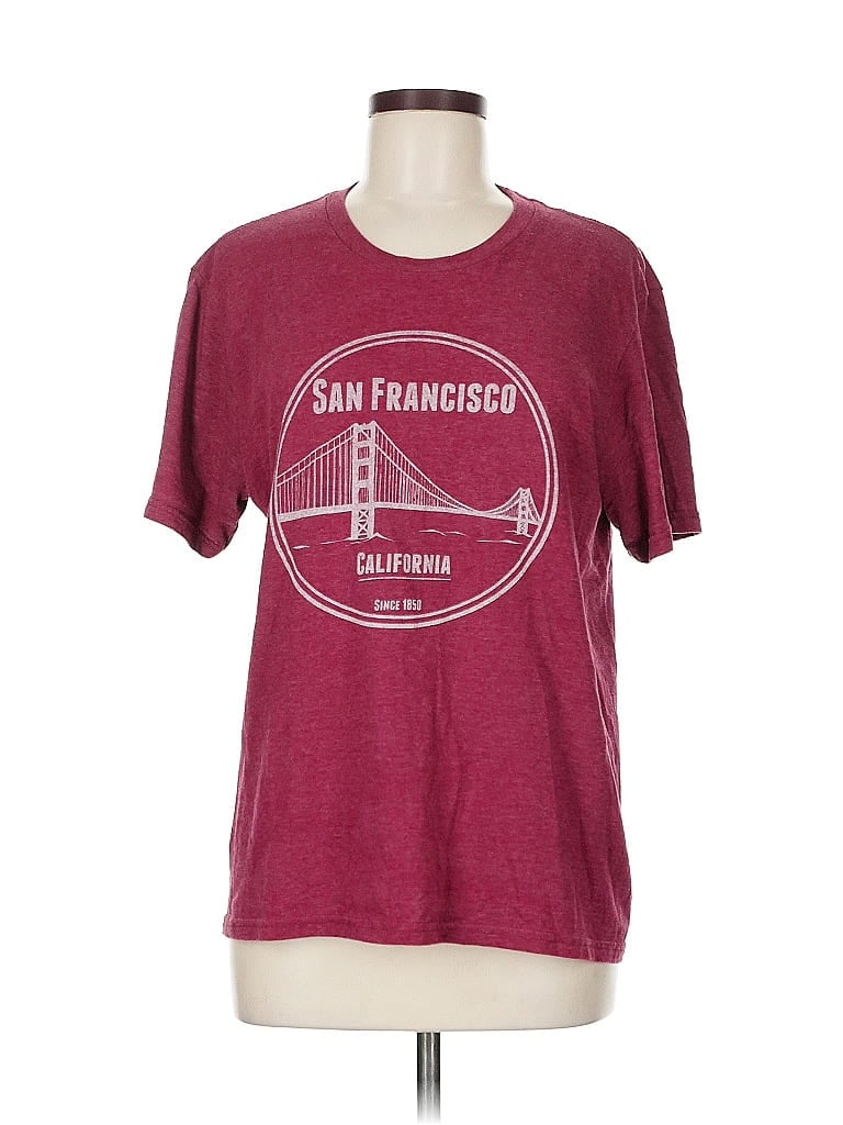 Click to view more detailed imagery on our partner's website Pre-owned District Short Sleeve T-shirt In Pink