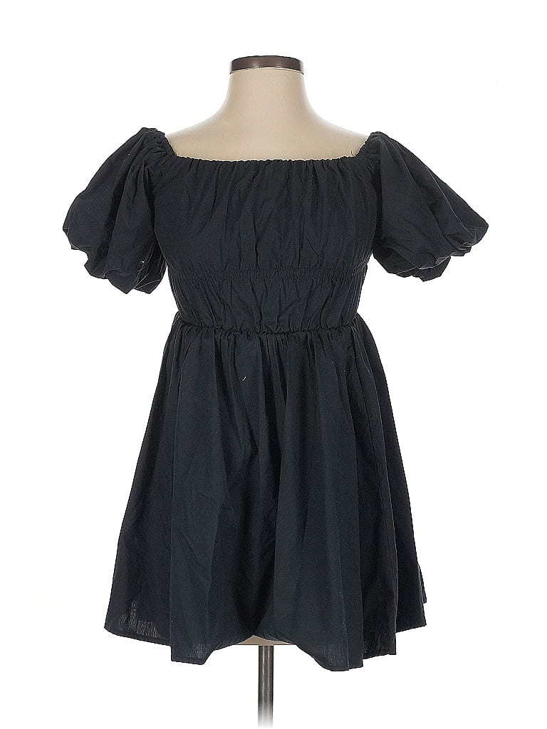 Pre-owned Abercrombie & Fitch Casual Dress In Black